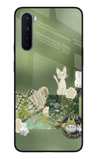 Aesthetic anime Oneplus Nord Glass Case