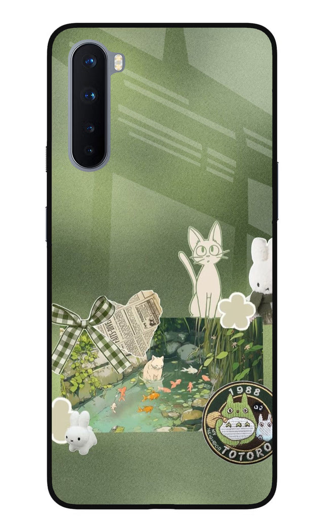 Aesthetic anime Oneplus Nord Glass Case
