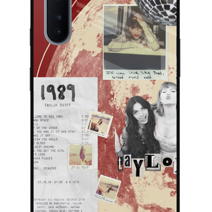 Taylor Swift Oneplus Nord Glass Case