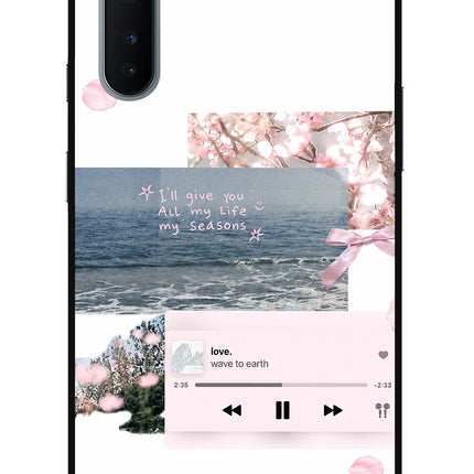 Wave to earth Oneplus Nord Glass Case