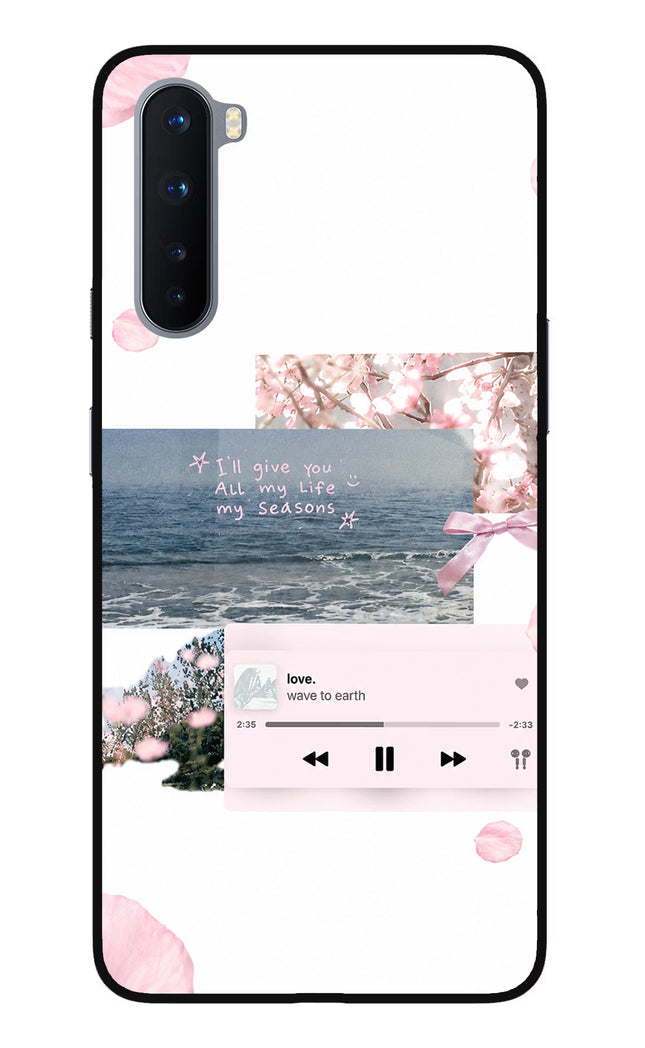 Wave to earth Oneplus Nord Glass Case