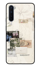 Soft Aesthetic Oneplus Nord Glass Case