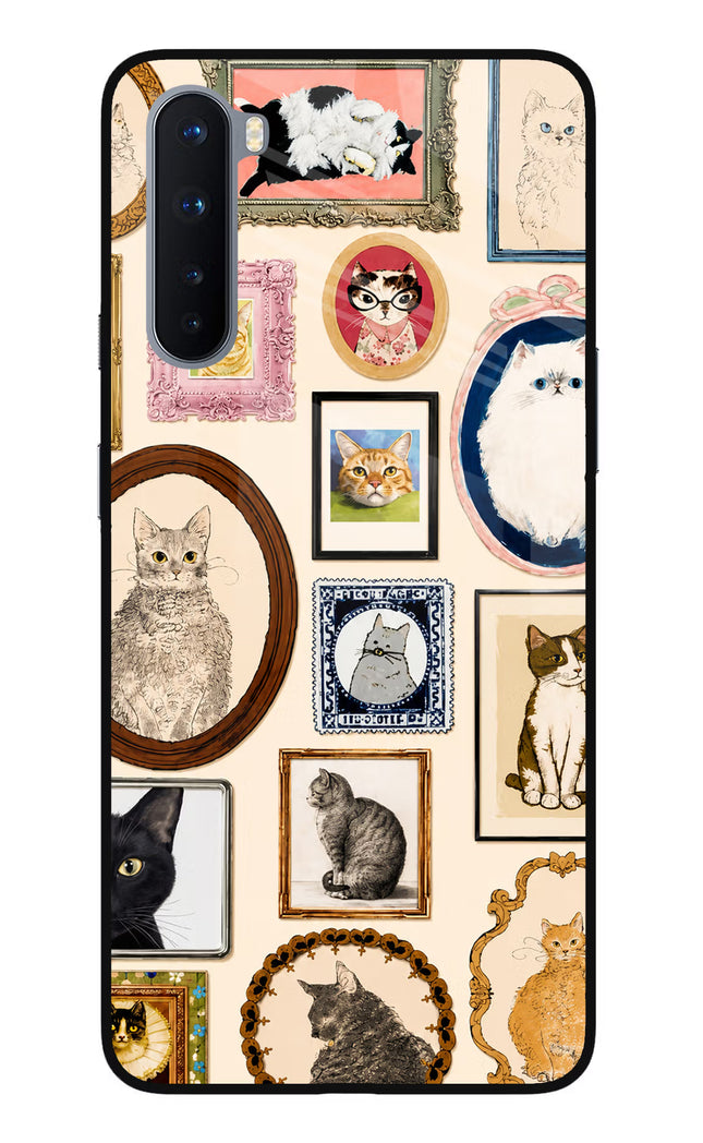 Mirror Cats Oneplus Nord Glass Case