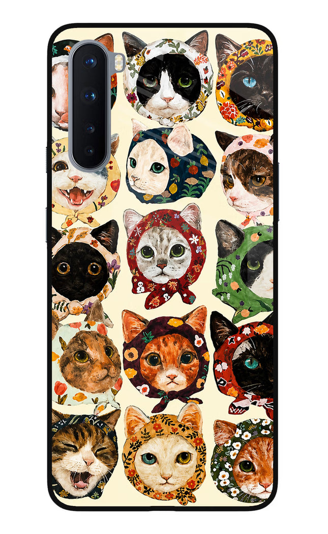 Cool Cat Oneplus Nord Glass Case