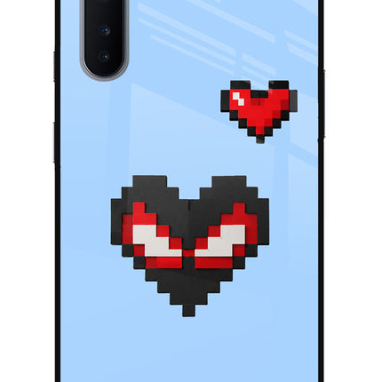 Peter Heart Oneplus Nord Glass Case