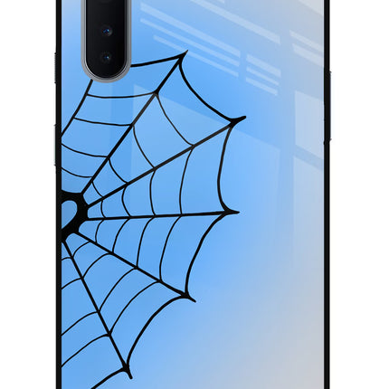 Blue Web Oneplus Nord Glass Case