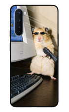 Hacker Hamster Oneplus Nord Glass Case