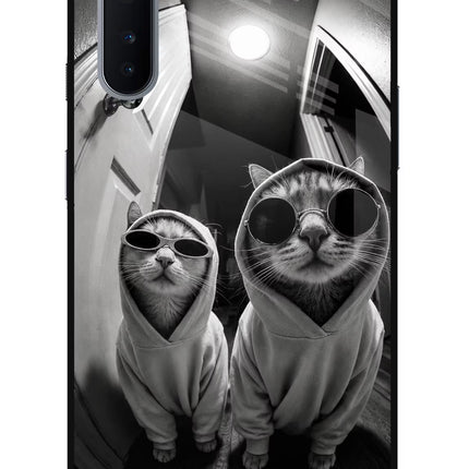 Hood Cats Oneplus Nord Glass Case