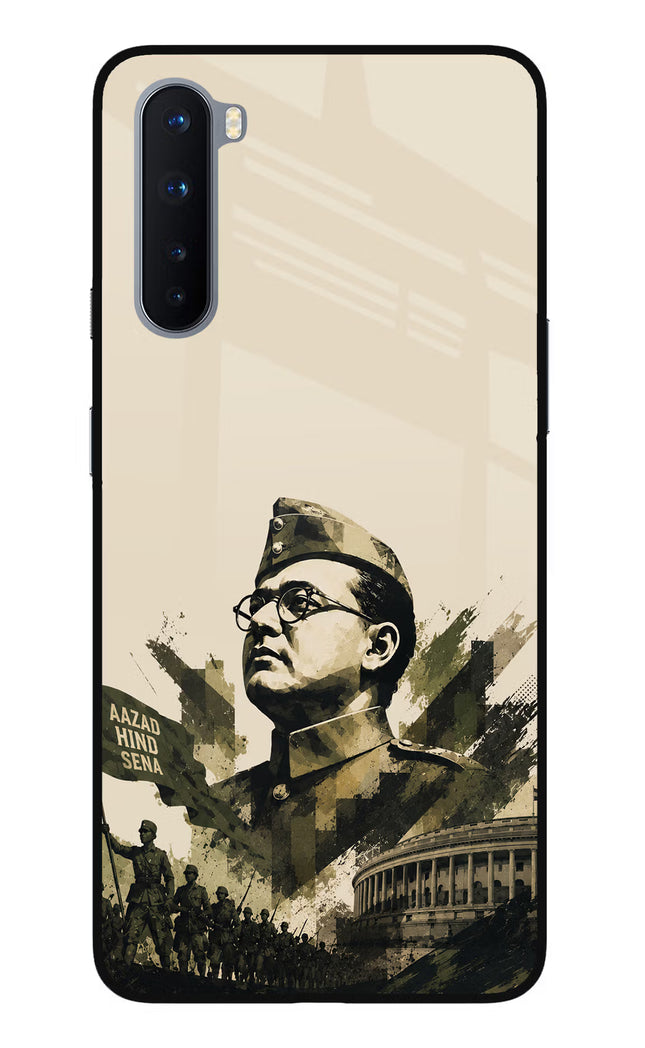 Netaji Rising Oneplus Nord Glass Case