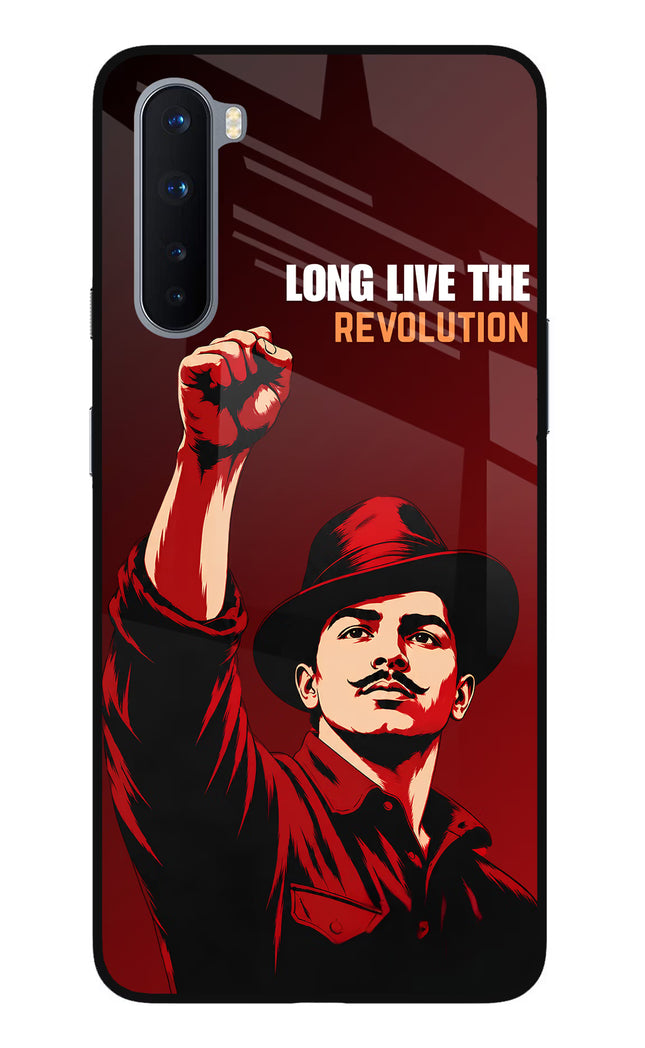Bhagat Singh Revolution Oneplus Nord Glass Case
