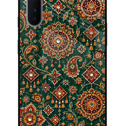 Green Pataka Oneplus Nord Glass Case