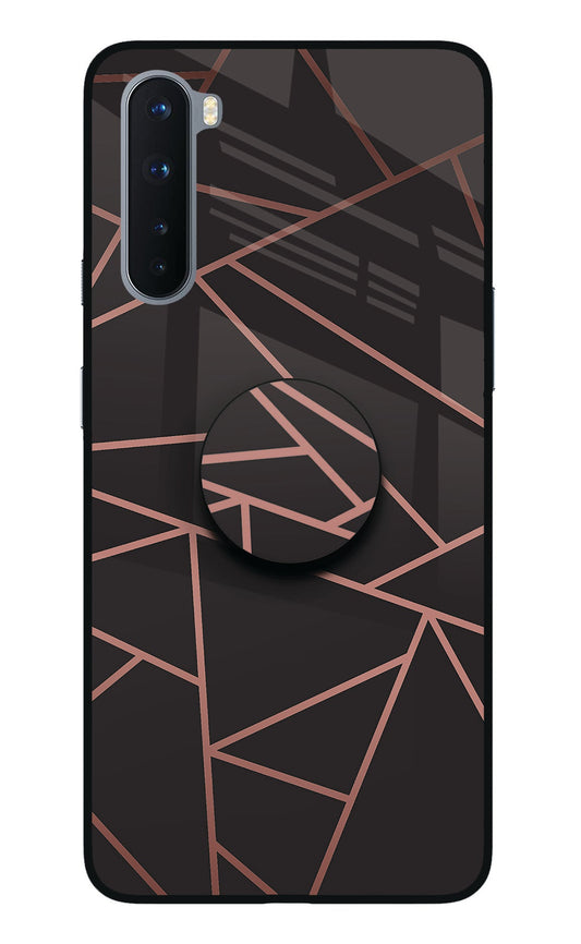 Geometric Pattern Oneplus Nord Glass Case