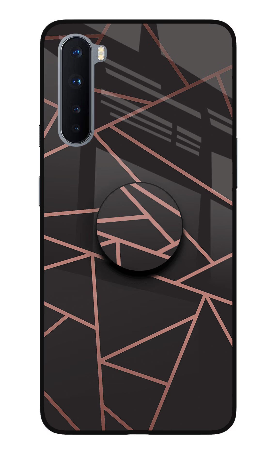 Geometric Pattern Oneplus Nord Glass Case