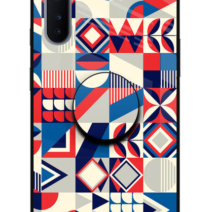 Colorful Pattern Oneplus Nord Glass Case