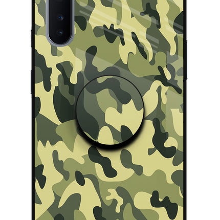 Camouflage Oneplus Nord Glass Case