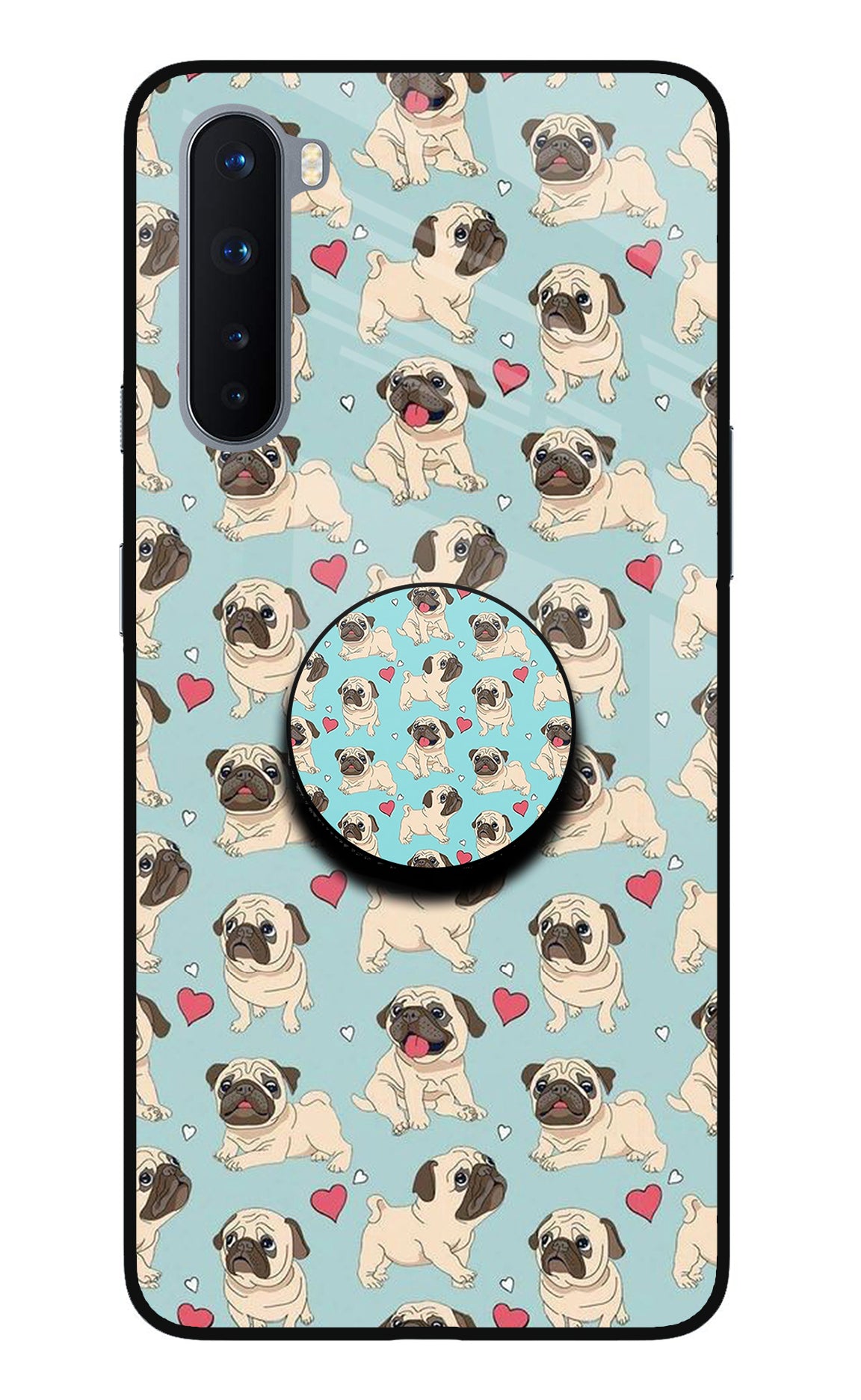 Pug Dog Oneplus Nord Pop Case