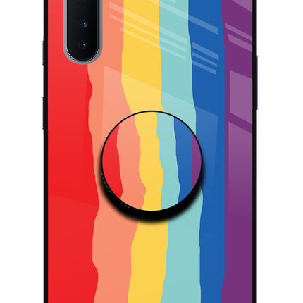 Rainbow Oneplus Nord Glass Case
