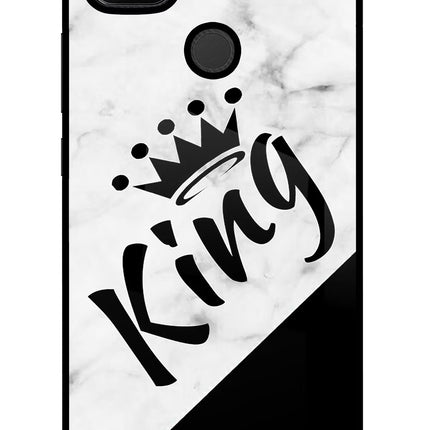 King Redmi 9 Glass Case