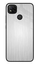 Wooden Grey Texture Redmi 9 Glass Case