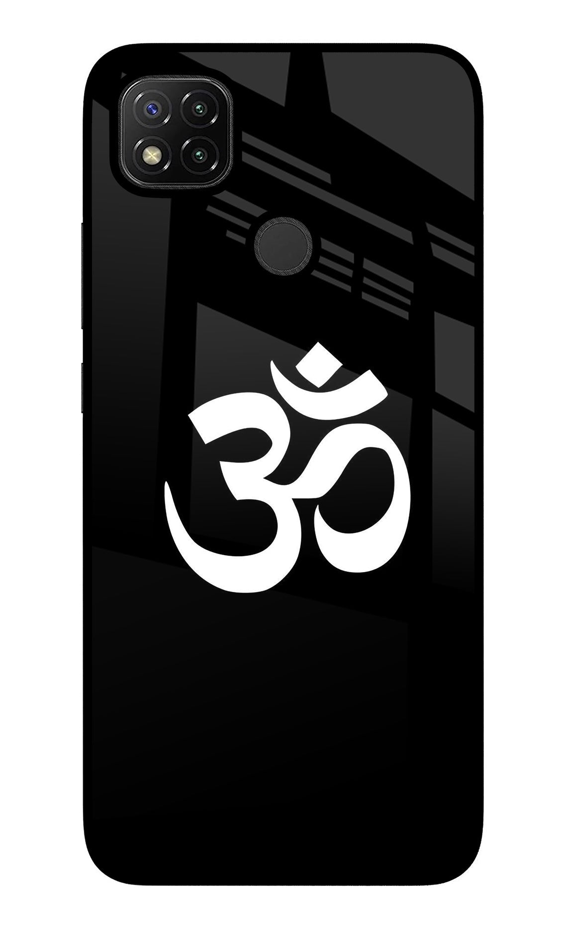 Om Redmi 9 Glass Case