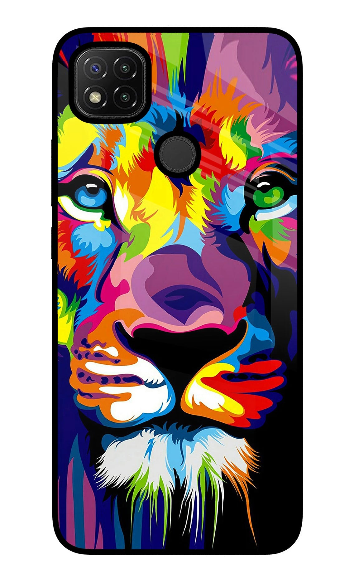 Lion Redmi 9 Back Cover