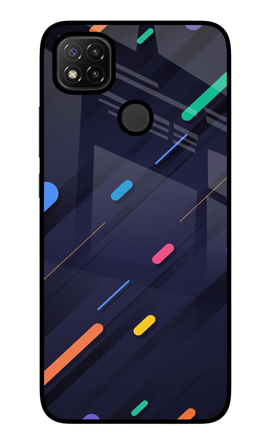 Abstract Design Redmi 9 Back Cover