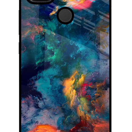 Artwork Paint Redmi 9 Glass Case