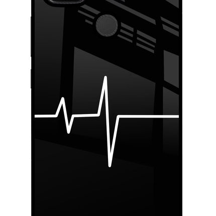 Heart Beats Redmi 9 Glass Case