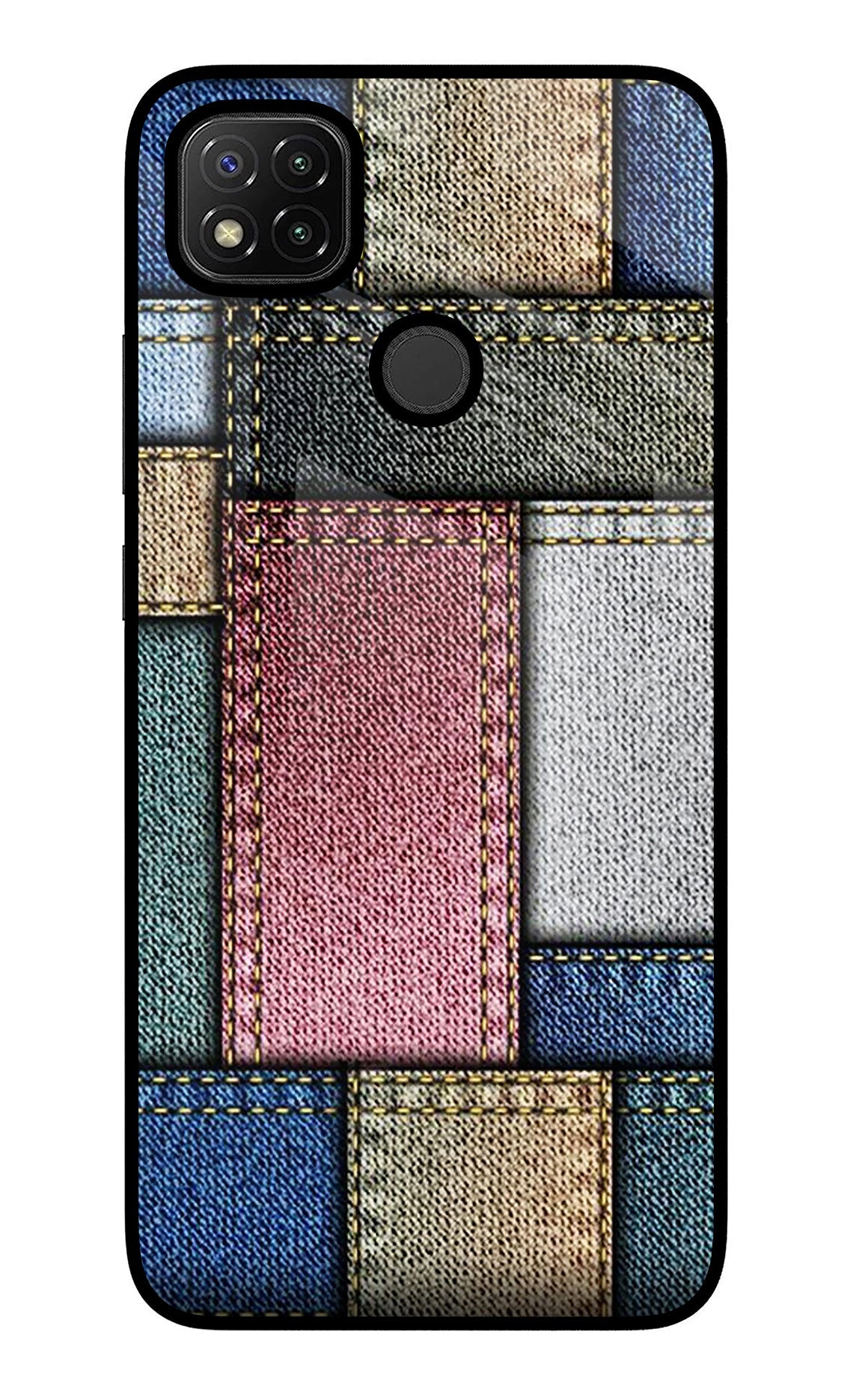 Multicolor Jeans Redmi 9 Back Cover