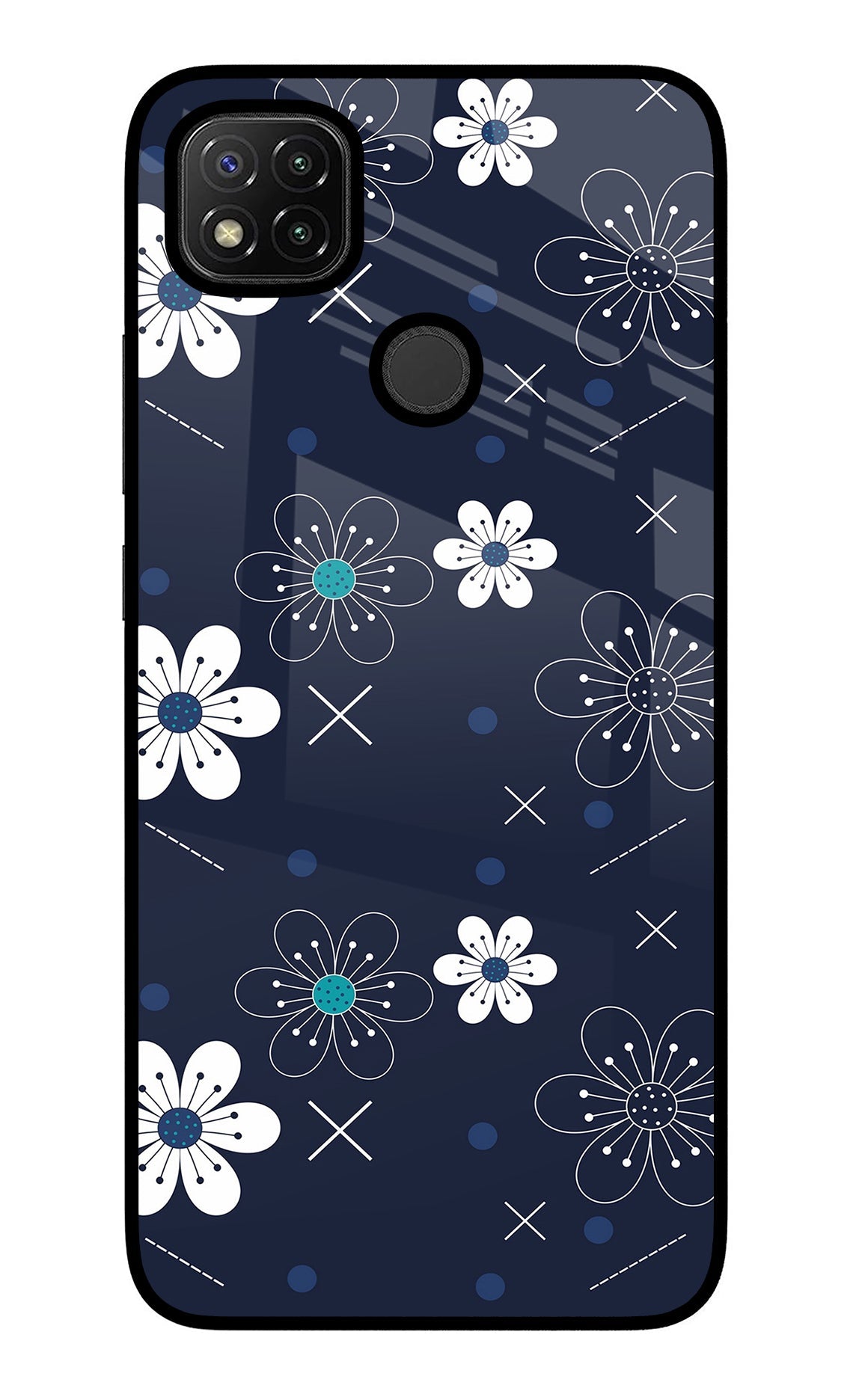 Flowers Redmi 9 Back Cover