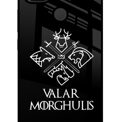Valar Morghulis | Game Of Thrones Redmi 9 Glass Case