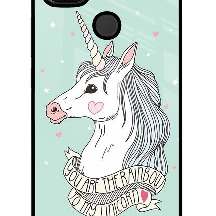 Unicorn Wallpaper Redmi 9 Glass Case