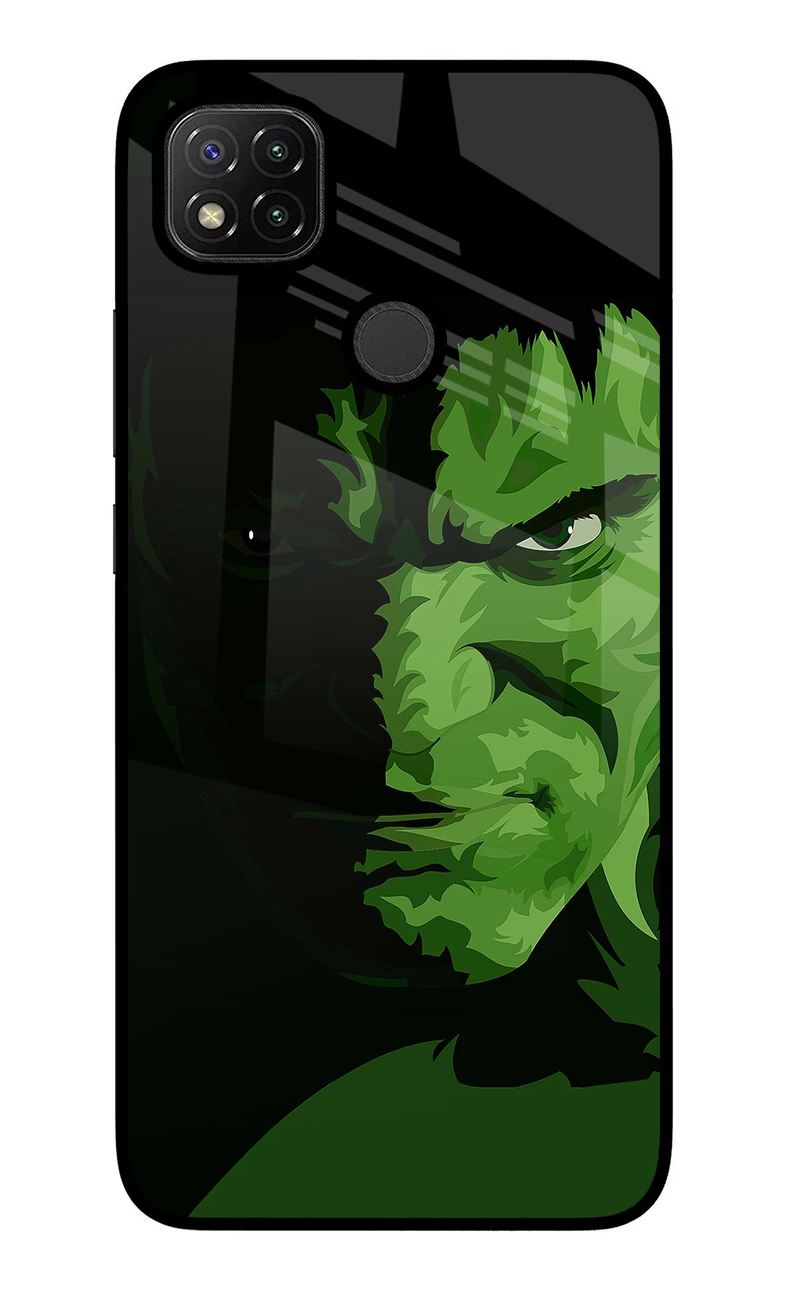 HULK Redmi 9 Glass Case