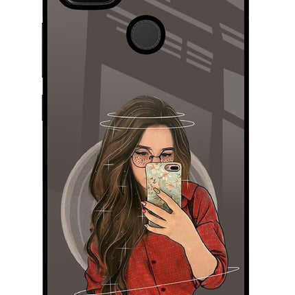 Selfie Queen Redmi 9 Glass Case