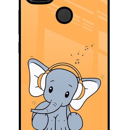 High On Music Redmi 9 Glass Case