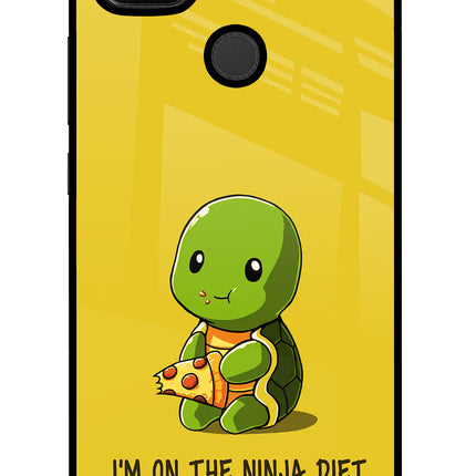 I'm on Ninja Diet Redmi 9 Glass Case