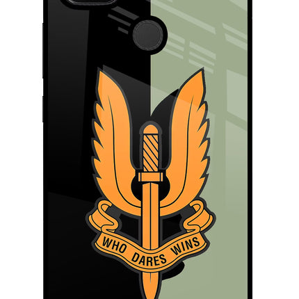 Balidan Logo Redmi 9 Glass Case