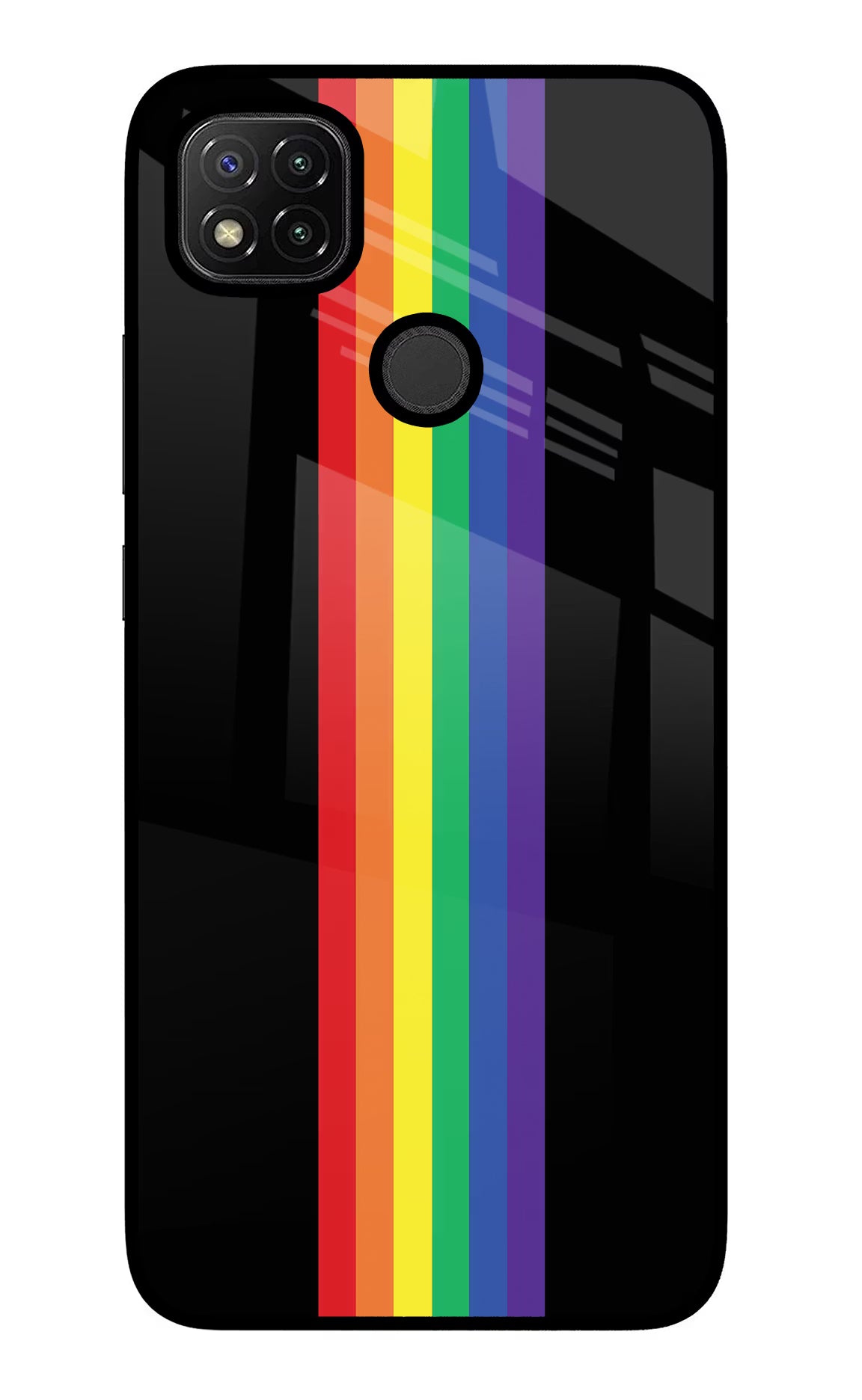 Pride Redmi 9 Glass Case Back Cover by Casekaro