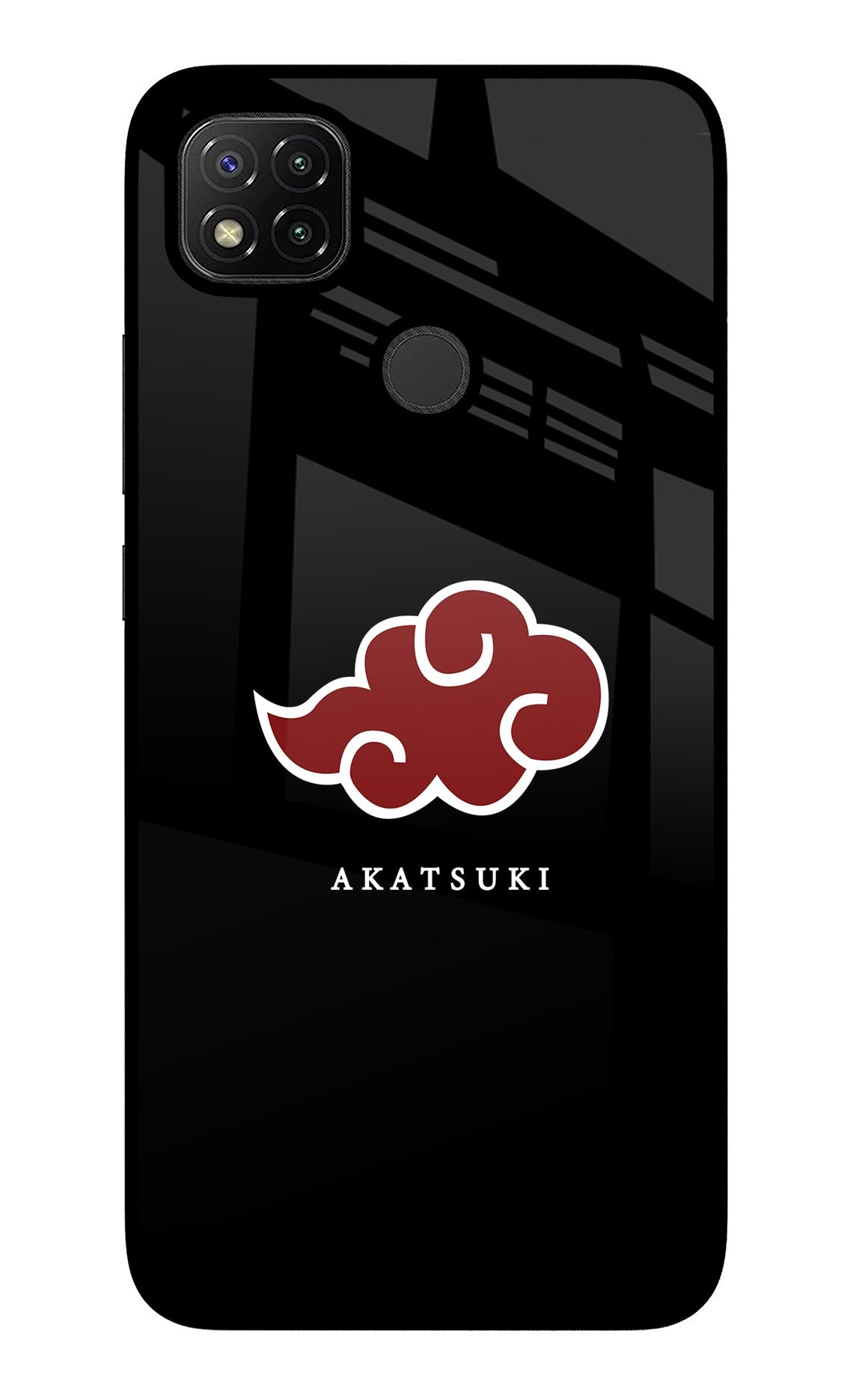 Akatsuki Redmi 9 Glass Case