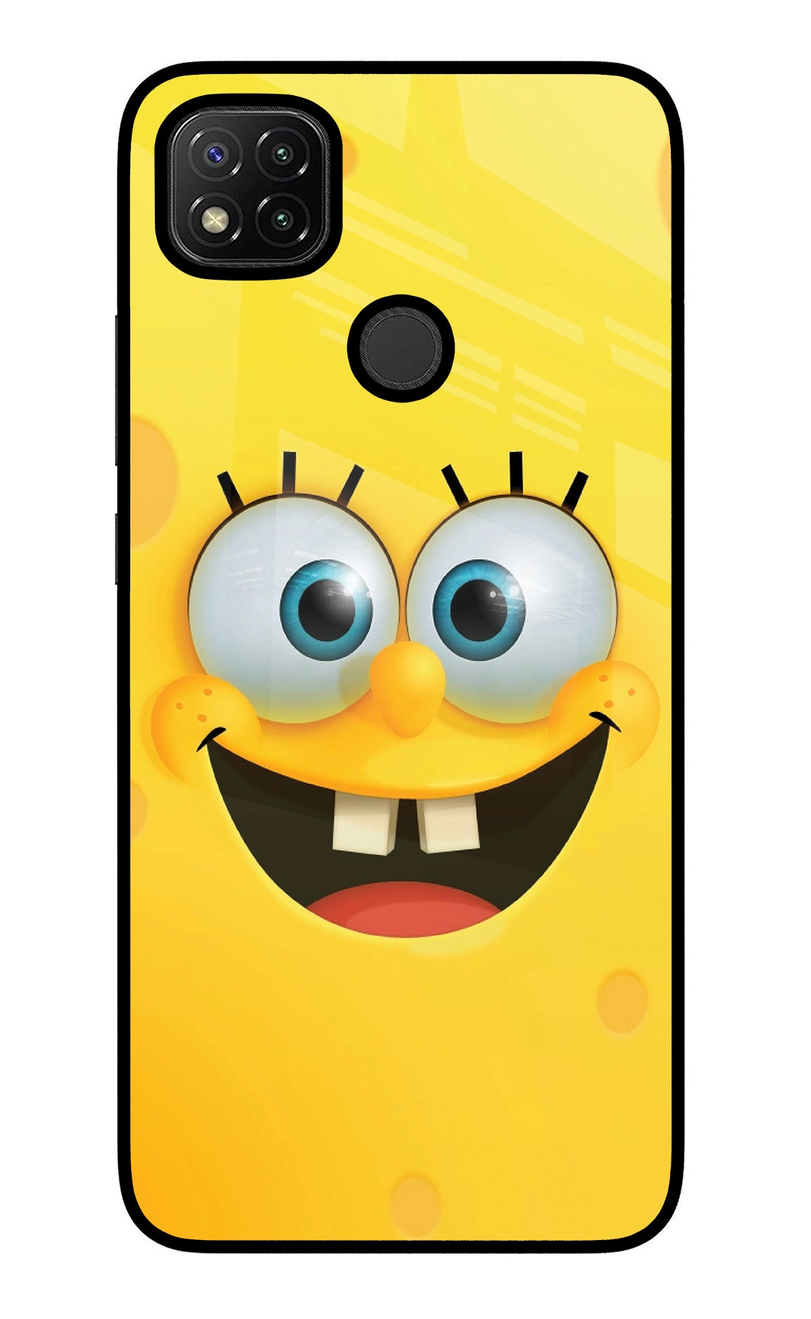 Sponge 1 Redmi 9 Glass Case