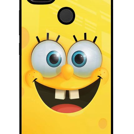 Sponge 1 Redmi 9 Glass Case