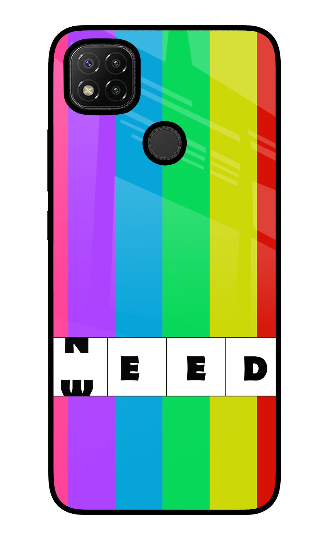 Need Weed Redmi 9 Back Cover