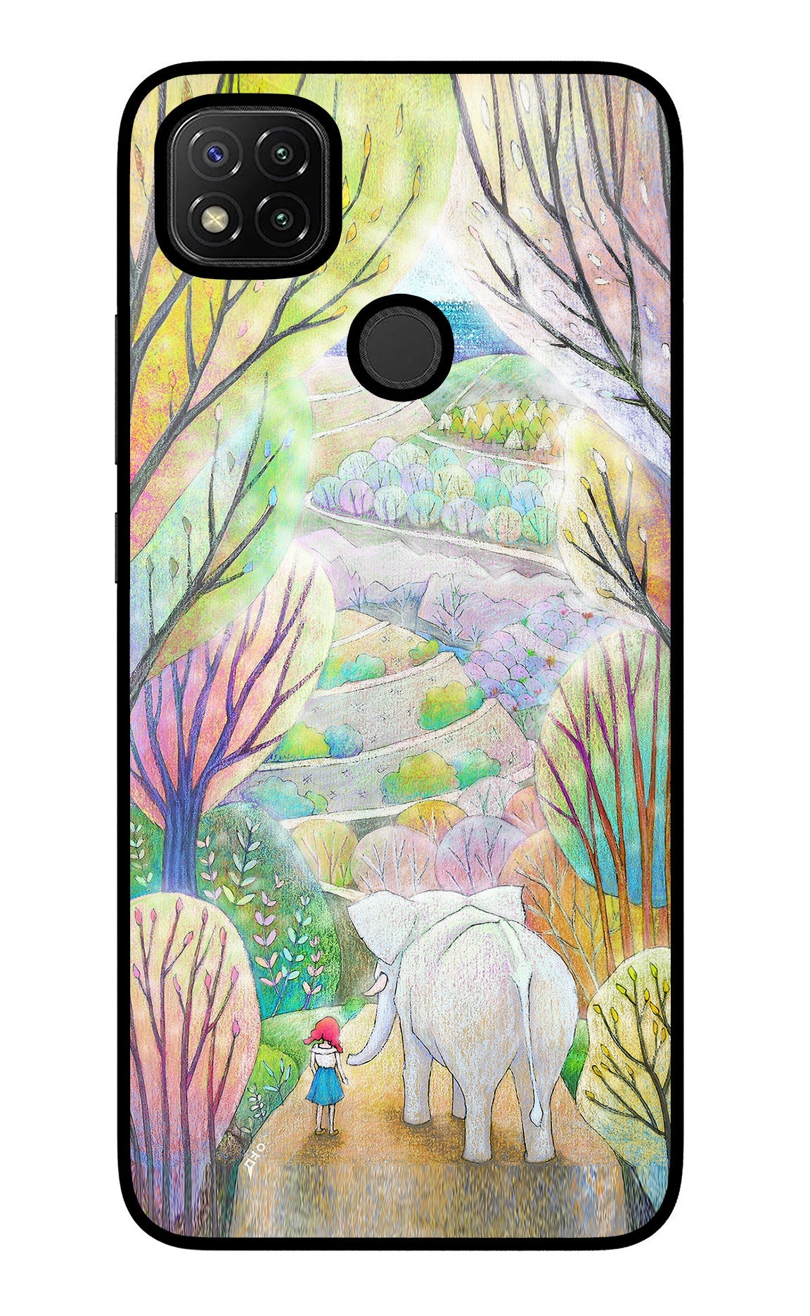 Nature Painting Redmi 9 Back Cover