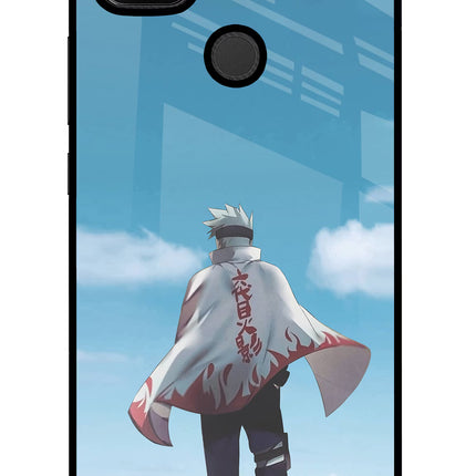 Kakashi Redmi 9 Glass Case