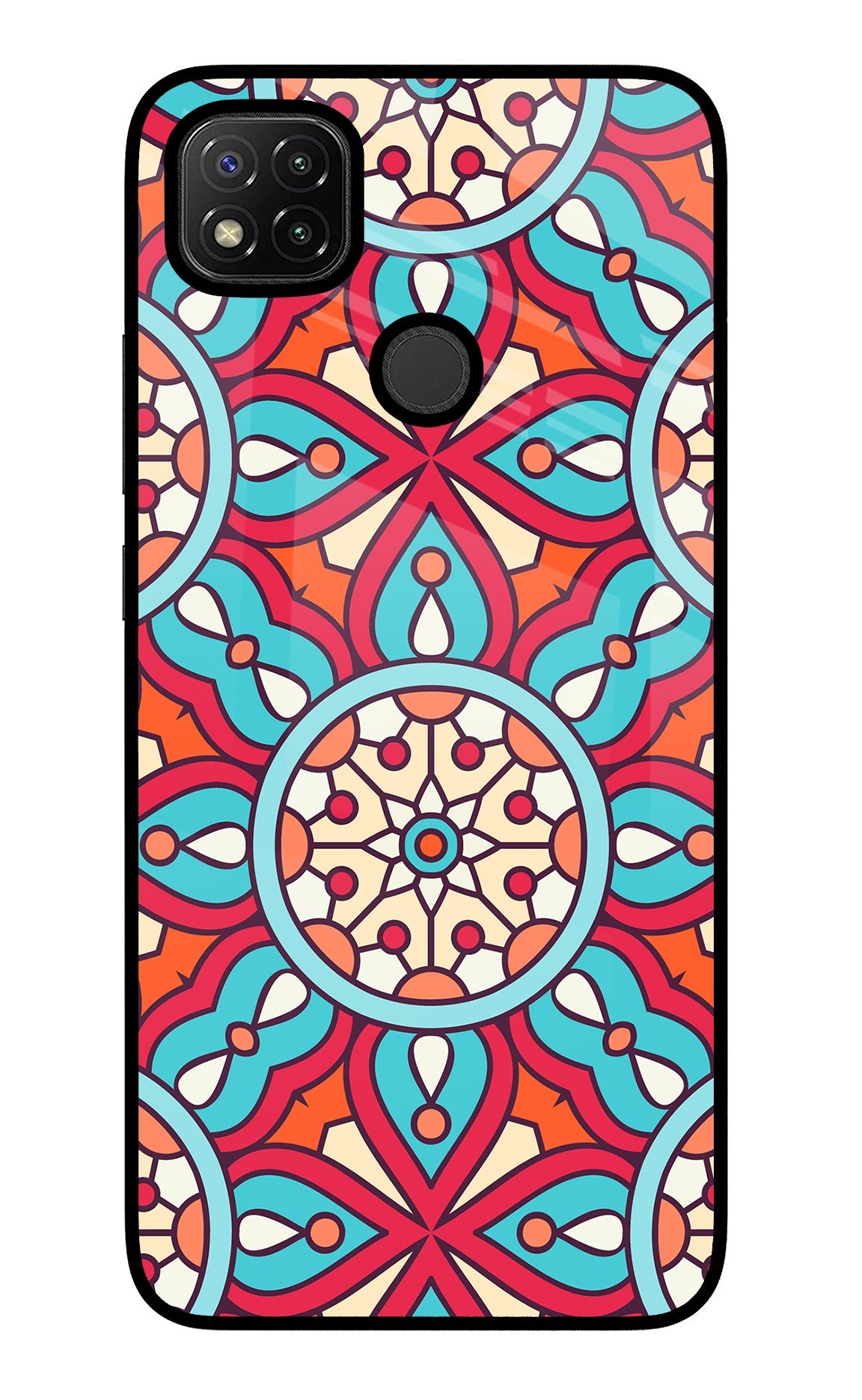 Mandala Geometric Redmi 9 Back Cover