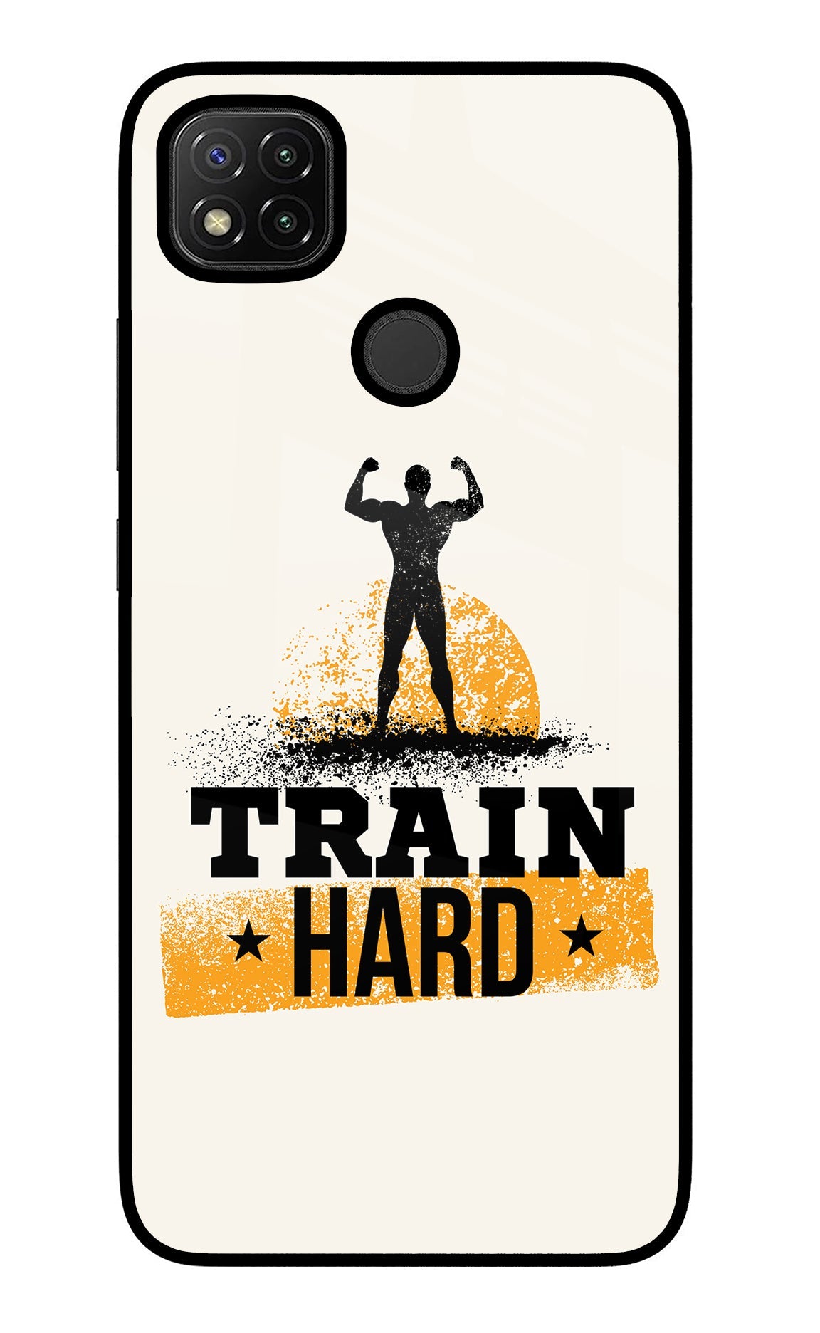 Train Hard Redmi 9 Back Cover