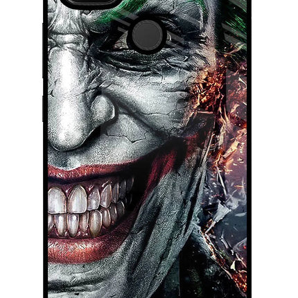 Joker Cam Redmi 9 Glass Case