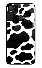 Cow Spots Redmi 9 Glass Case