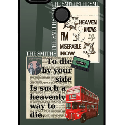 The Smiths Redmi 9 Glass Case