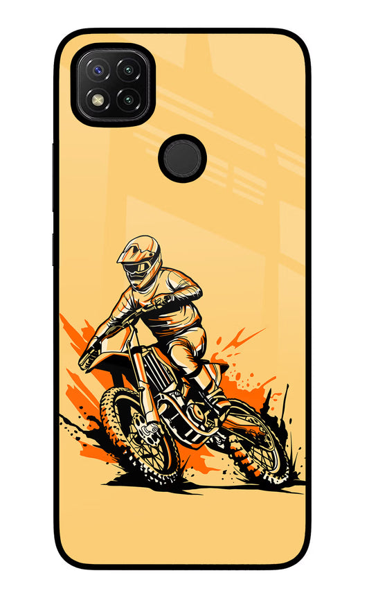 Off-Road Fury Redmi 9 Glass Case